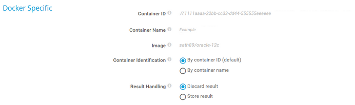 Docker Specific Docker Specific